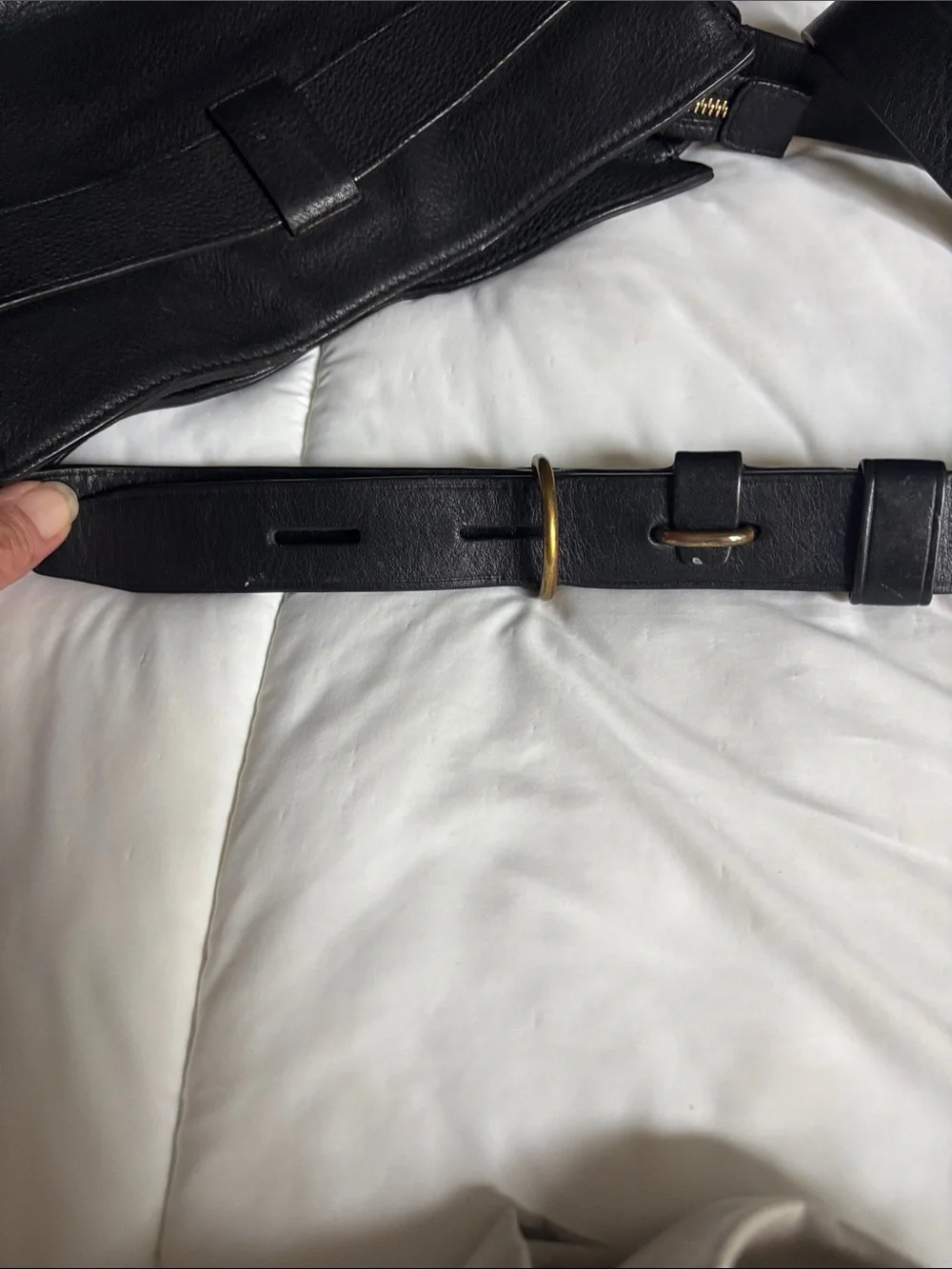 Tory Burch Gemini Link Belted Hobo Crossbody